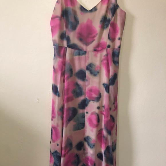 Rachel Roy Beautiful Pink Rainbow Maxi Dress - Picture 4 of 6